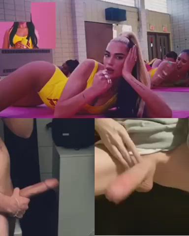 Dua needs two at once