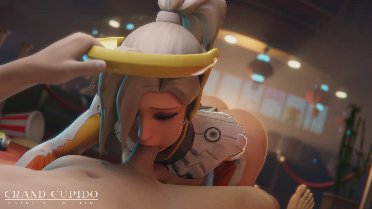 3D Animation Anime BWC Big Ass Big Dick Blowjob Hentai NSFW Rule34 gif
