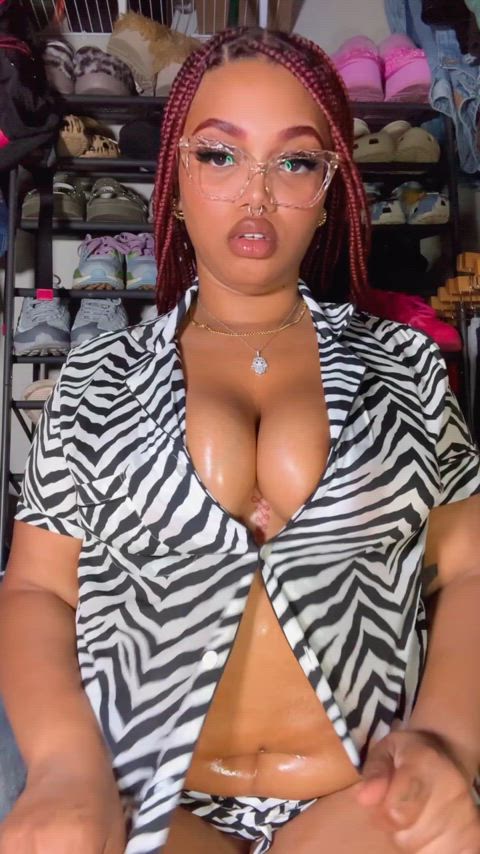 Titties couldn’t wait to burst out my shirt