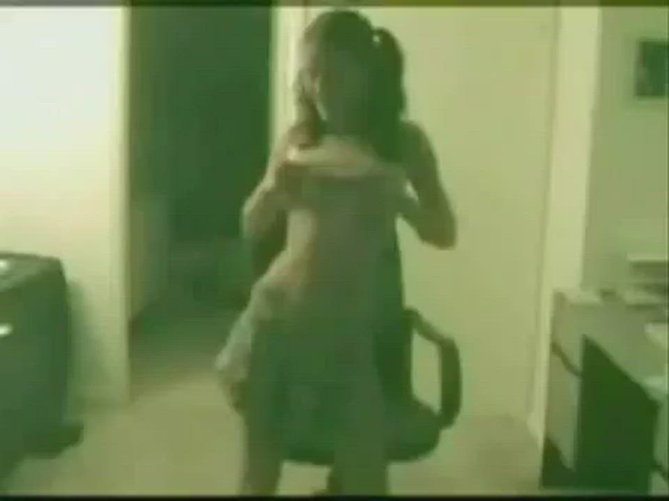 Caught Cum Daddy Dildo Masturbating Teen gif