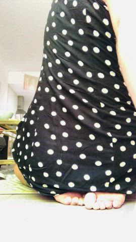 Who likes what I’m hiding under my sundress?