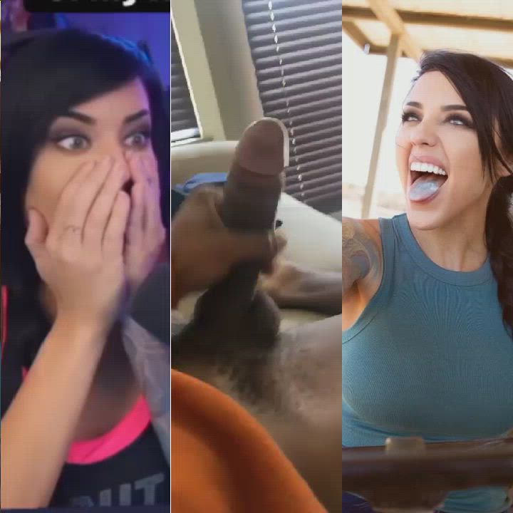 Alex Zedra helps bbc cum. (Cod mara)