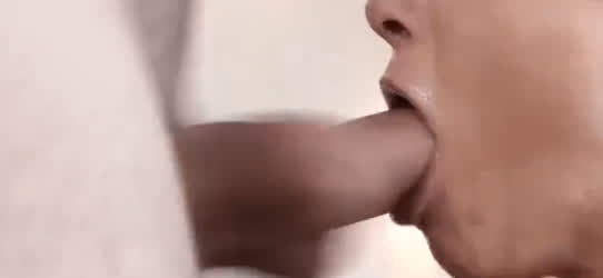 Blowjob Cock Worship Face Fuck gif