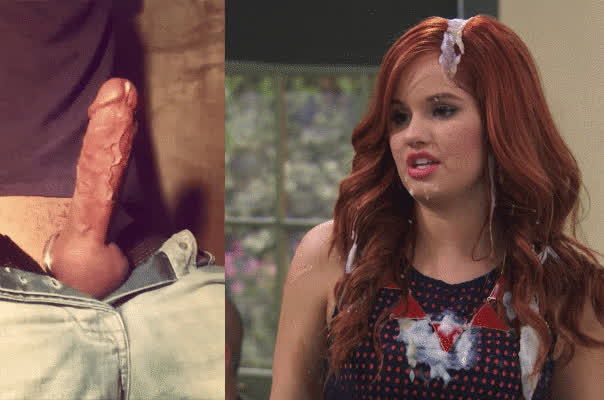 babecock celebrity cum debby ryan fake gif