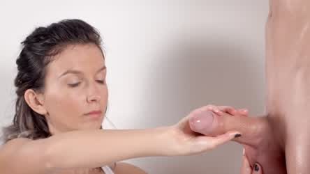 Foreskin Handjob Massage gif