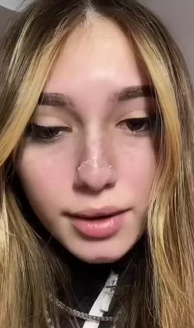 Ahegao Facial Tongue Fetish gif