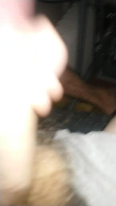 Big Dick Cum Homemade gif