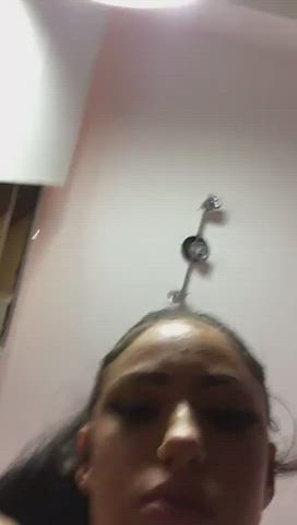 amateur anal play babe big tits cute masturbating object insertion pretty shaved