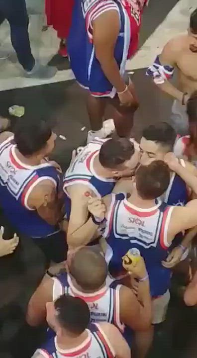Brazilian Gay Kissing gif