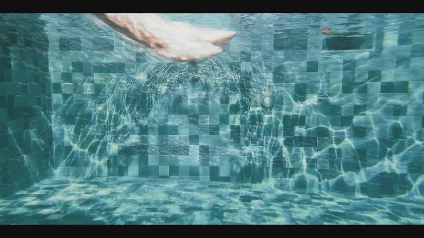 celebrity nude swimming pool gif