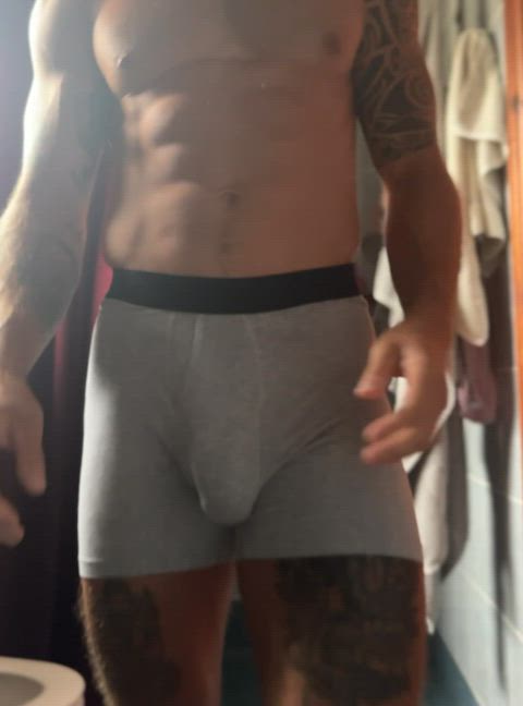 Quite a snug fit! Pull them down?