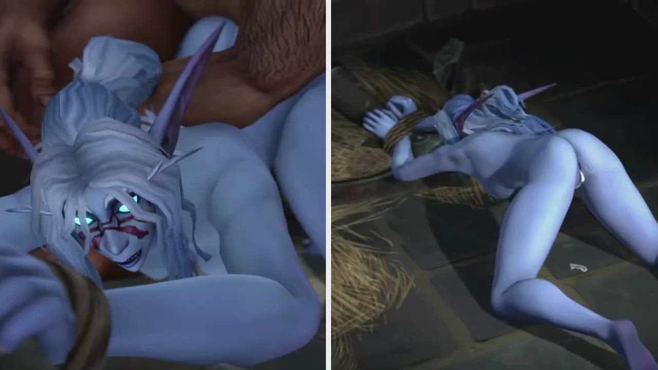 night elf forced (lawnmower333)[world of warcraft]