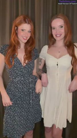 18 years old babe babes onlyfans redhead teen teens tiktok titty drop gif