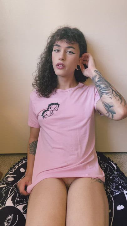 big shirts and no panties are my favorite what do you think? 🥺