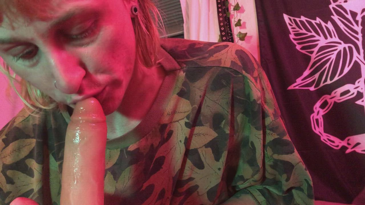 fill my throat till my eyes and pussy are wet ?