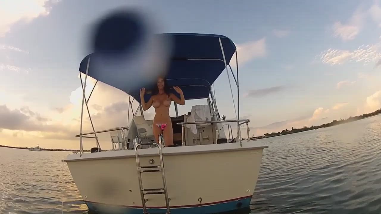 Lake Natural Tits gif