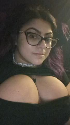 BBW Big Tits Boobs Natural Tits gif