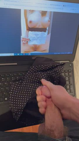 cumshot jerk off tribute gif
