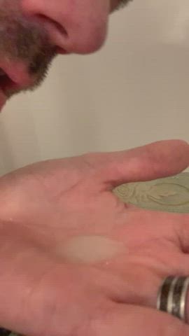 Cum fetish.