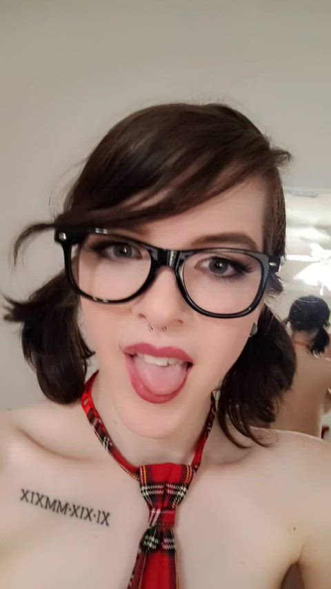 Tongue Play GIF By Autumn Rain