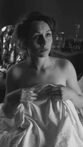 Big Tits French Strip gif