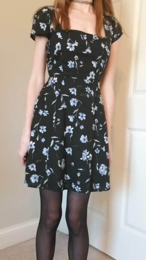 Combining sundresses with cute lingerie