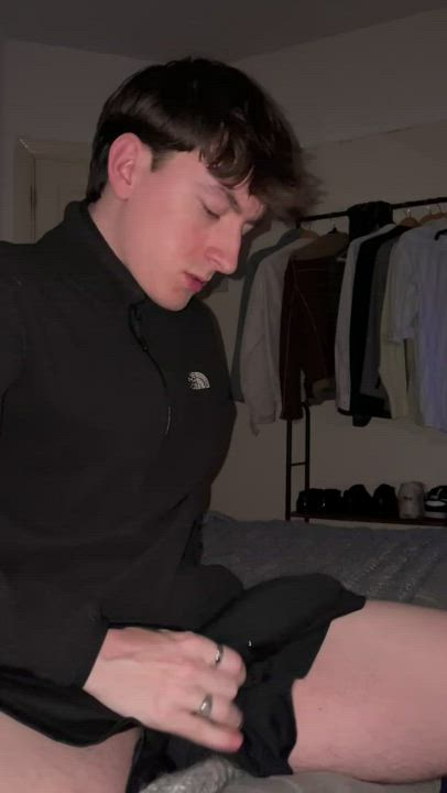 just get these football shorts off and be right w you >
