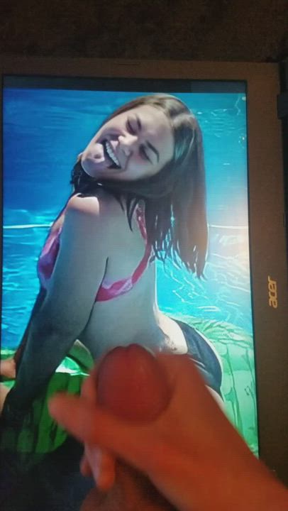 Cumshot Tribbing Tribute gif