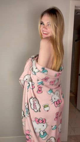 slow reveal but a happy one