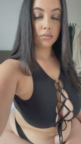 Big Tits Boobs Latina gif