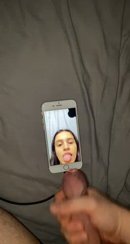 big dick cumshot tribute gif