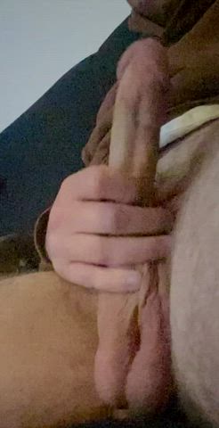 balls big dick cock jerk off gif