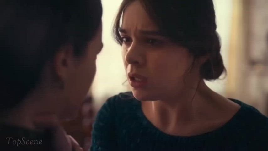 brunette cute lesbian gif