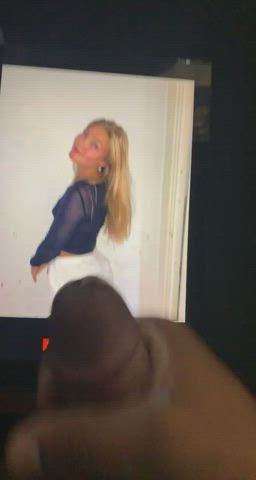 Ass BBC Big Ass Cumshot Teen Tribute gif