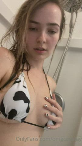 shower strip teen gif