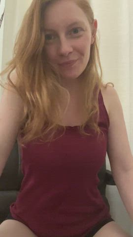 All-natural redhead, no make-up, ready to breed!