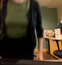 Decided to wear my [f]avorite panties to work. To start off this short week off right.