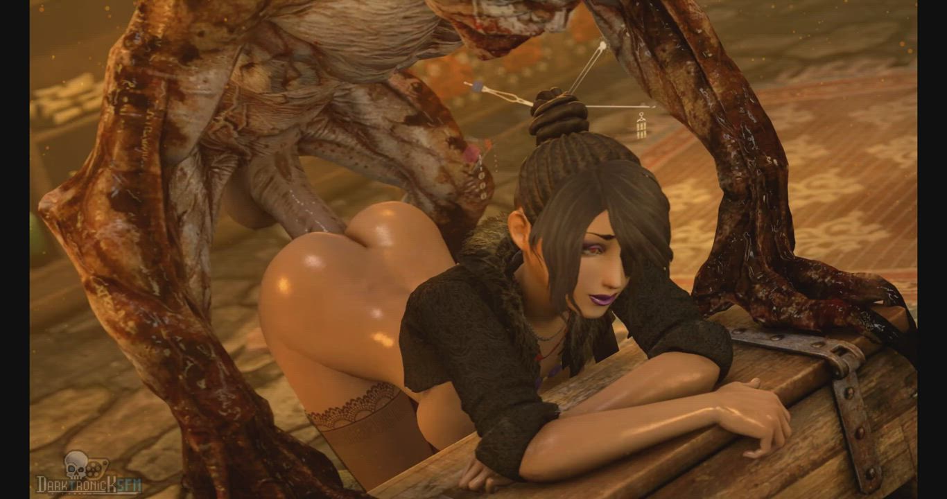 Lulu + ghoul (DarkTronicKSFM) [Final Fantasy]