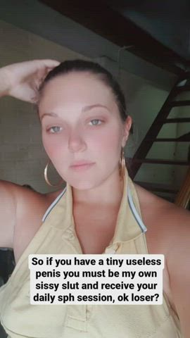 Did you undertand you little useless baby?