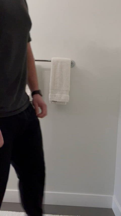 Taking an afternoon pee