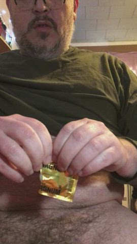 1st post here, me fitting a Magnum