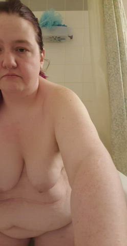 Throat fucking herself and puking and recycling it back down Porn GIF by hockeylover19