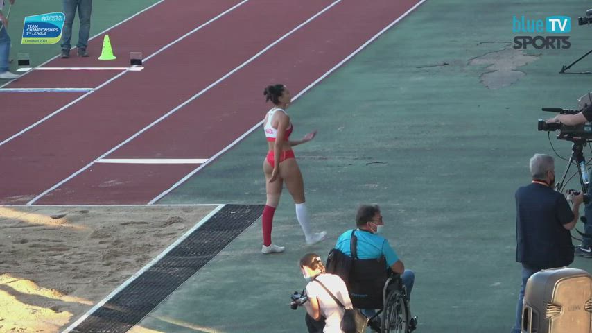 Ass Booty Bubble Butt European Fitness Sport Wedgie gif