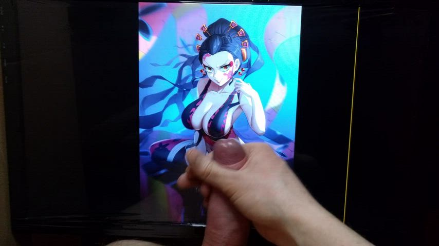Daki(Demon Slayer/Kimetsu no yaiba) Gets a Huge Load