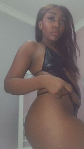 big ass ebony spanking gif