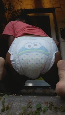 Ass Diaper Fetish Messy gif