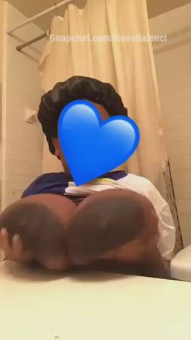 Big Nipples Big Tits Ebony gif