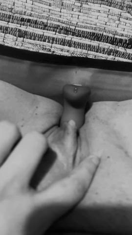big clit dildo ftm ftmmason masturbating pussy sex toy trans trans boy trans man