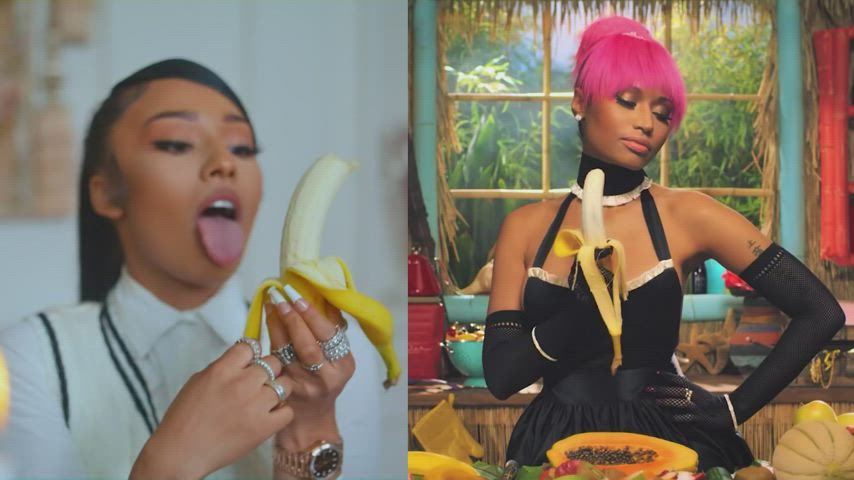 blowjob celebrity nicki minaj gif