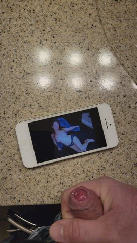 amateur cumshot tribute gif